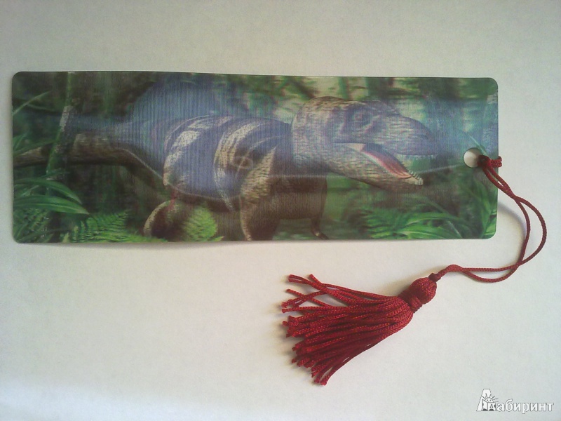 Иллюстрация 2 из 2 для 3D Закладка "Динозавр" (BkH001) | Лабиринт - канцтовы. Источник: imart