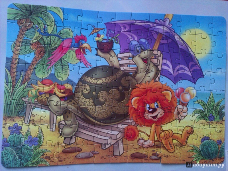 Иллюстрация 3 из 16 для Step Puzzle-104 "Львёнок и черепаха" (82028) | Лабиринт - игрушки. Источник: Чаплыгина  Анастасия Алексеевна
