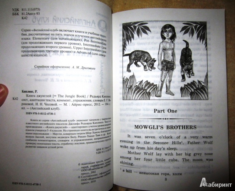 Иллюстрация 22 из 28 для Книга джунглей (на английском языке) - Редьярд Киплинг | Лабиринт - книги. Источник: Alien
