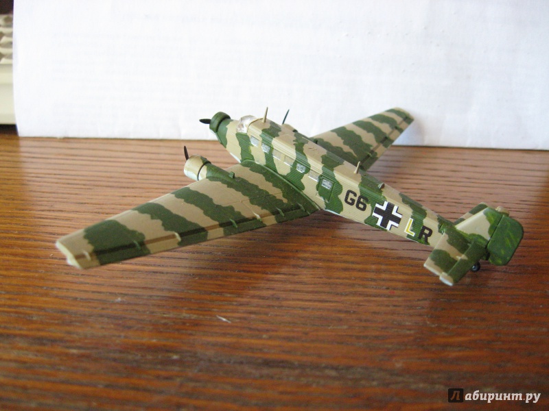 Иллюстрация 7 из 12 для Немецкий транспортный самолет Юнкерс Ю-52 (6139) | Лабиринт - игрушки. Источник: Лабиринт