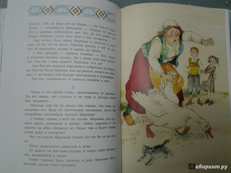 Иллюстрация 26 из 36 для Чудесное путешествие Нильса с дикими гусями - Сельма Лагерлеф | Лабиринт - книги. Источник: Olga