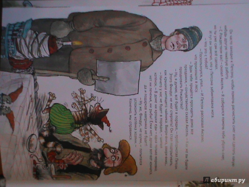Иллюстрация 65 из 150 для Рождество в домике Петсона - Свен Нурдквист | Лабиринт - книги. Источник: Калачиков  Юрий Александрович