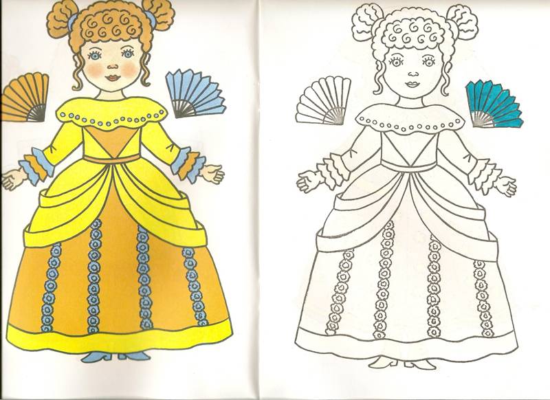 Иллюстрация 2 из 2 для Наряжаем куклу | Лабиринт - книги. Источник: farnor