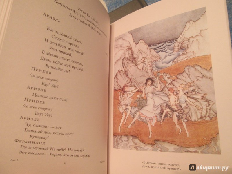 Иллюстрация 42 из 74 для Буря - Уильям Шекспир | Лабиринт - книги. Источник: NiNon