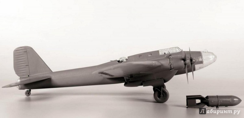 Иллюстрация 2 из 3 для Сборная модель "Советский тяжелый бомбардировщик ТБ-7" (7291) | Лабиринт - игрушки. Источник: Kassavetes