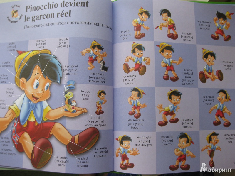 Иллюстрация 11 из 49 для Мои первые 1000 французских слов с героями Disney | Лабиринт - книги. Источник: White lady