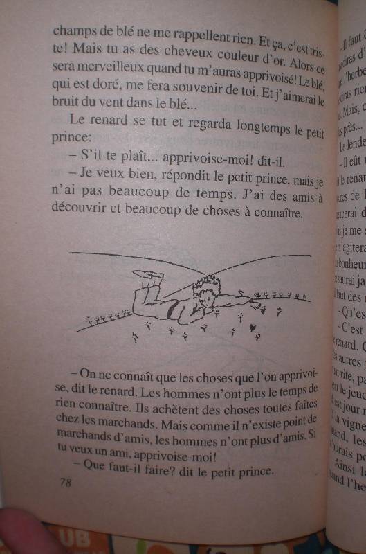 Иллюстрация 18 из 18 для Le Petit Prince - Antoine Saint-Exupery | Лабиринт - книги. Источник: Маринка777
