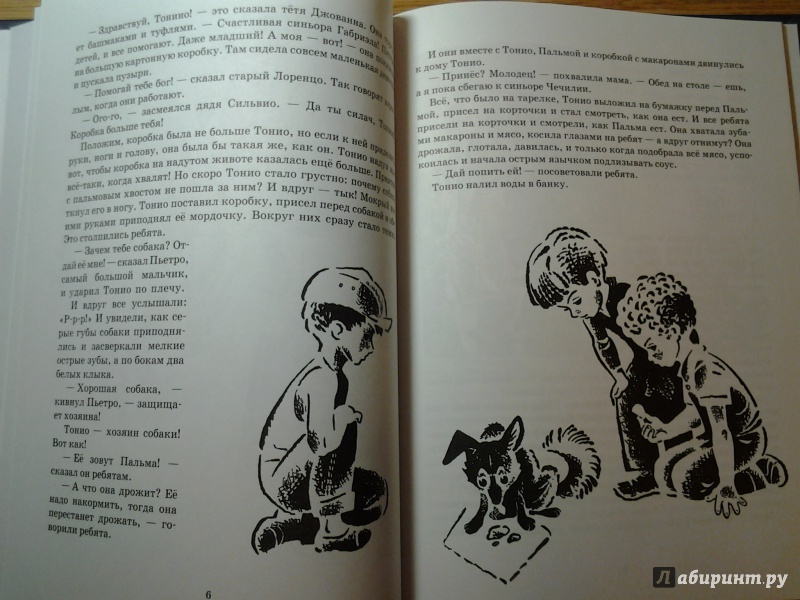 Иллюстрация 10 из 21 для Тонио и его собака Пальма - Анна Кардашова | Лабиринт - книги. Источник: Olga