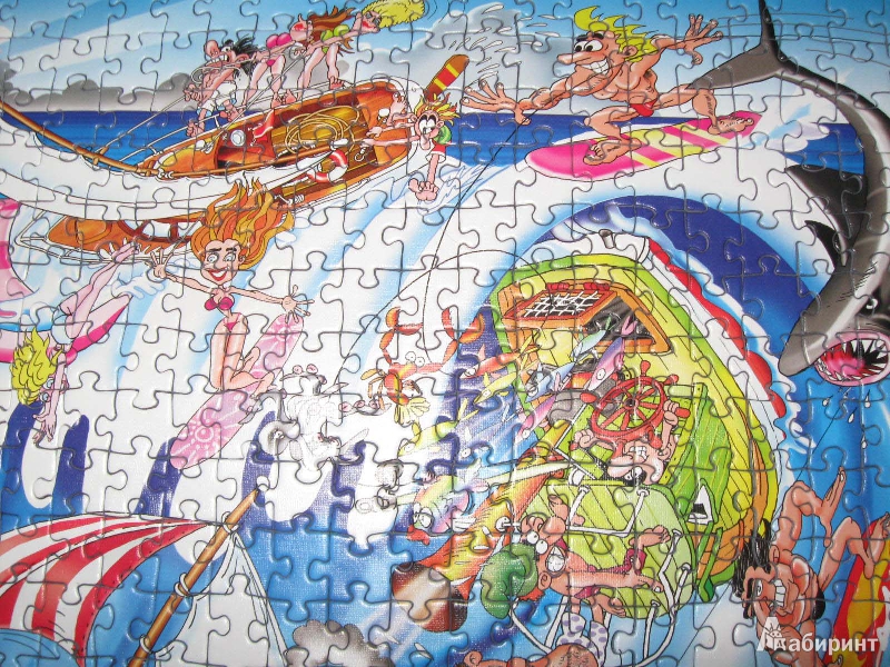 Иллюстрация 4 из 5 для Puzzle-1000 "Волна, Crisp" (29290) | Лабиринт - игрушки. Источник: Ли-Се-Нок