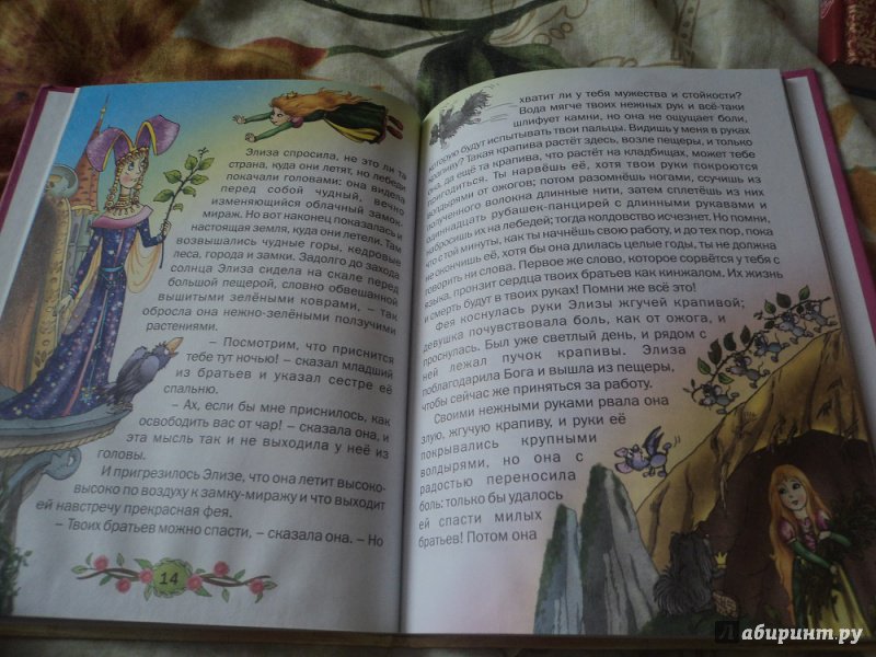 Иллюстрация 12 из 28 для Дикие лебеди. Сказки - Ханс Андерсен | Лабиринт - книги. Источник: Alexsis