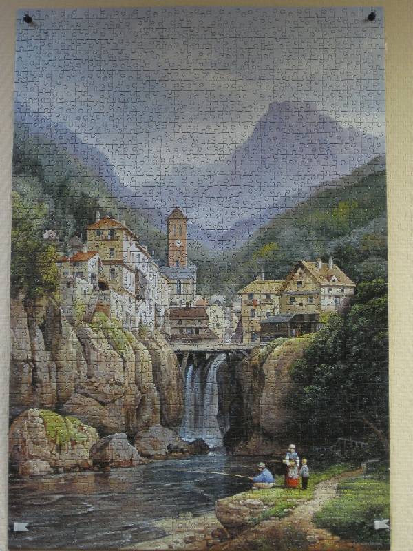 Иллюстрация 1 из 5 для Puzzle-1500. Вид на Kanderstein (С-150441) | Лабиринт - игрушки. Источник: Марийка