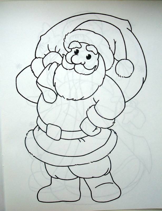 Иллюстрация 1 из 10 для Кроха-художник. Дед Мороз и его друзья. Раскраска | Лабиринт - книги. Источник: Бривух