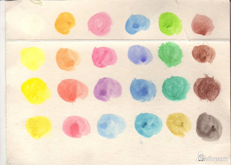 Иллюстрация 2 из 2 для Краски акварельные сухие 24 цвета "GIOTTO Acquerelli" (332000) | Лабиринт - канцтовы. Источник: Трубадур