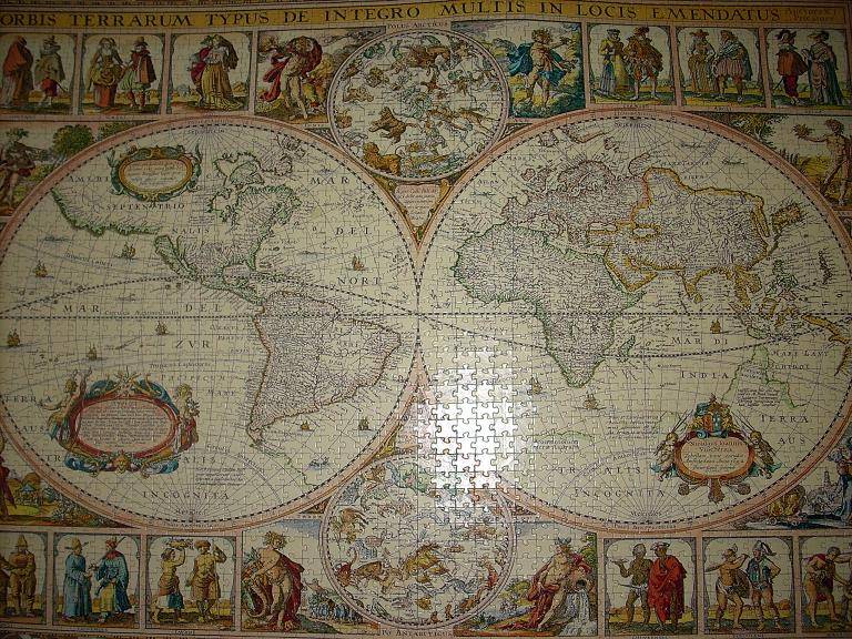 Иллюстрация 25 из 32 для Puzzle-2000 "Историческая карта мира" (84003) | Лабиринт - игрушки. Источник: НеБлондинка
