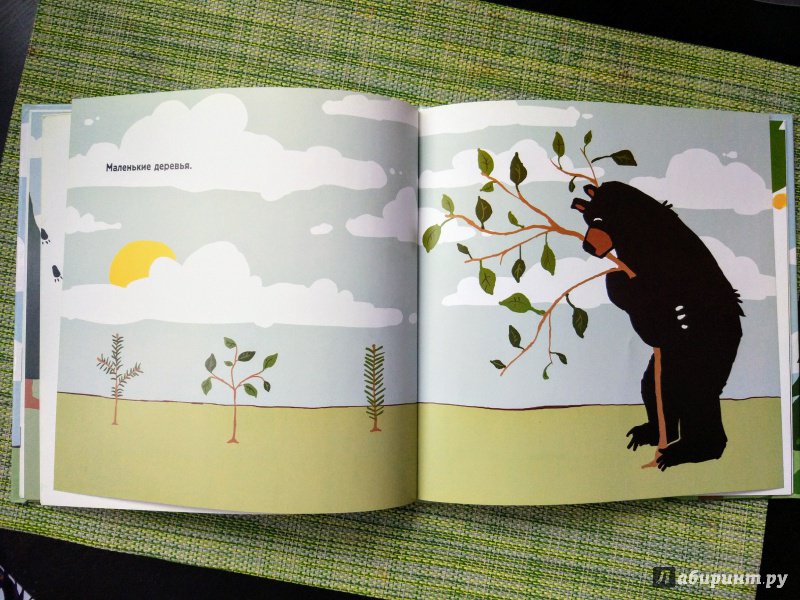 Иллюстрация 13 из 13 для Медведь, который  любил обнимать деревья - Николас Одленд | Лабиринт - книги. Источник: Happyou