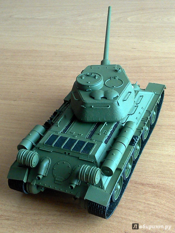 Иллюстрация 4 из 13 для 3533П/Советский средний танк Т-34/85 (М:1/35) | Лабиринт - игрушки. Источник: Плешкова  Екатерина Евгеньевна