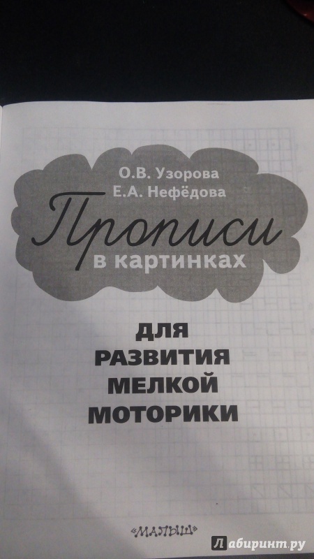 Иллюстрация 17 из 46 для Прописи в картинках для развития мелкой моторики - Узорова, Нефедова | Лабиринт - книги. Источник: Лабиринт