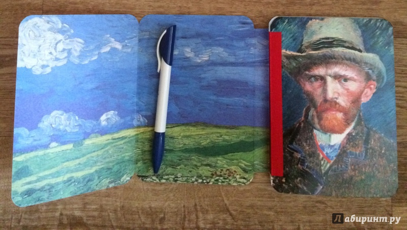 Иллюстрация 15 из 39 для Ван Гог Винсент. Шедевры живописи. Книга-открытка | Лабиринт - сувениры. Источник: В  Ольга