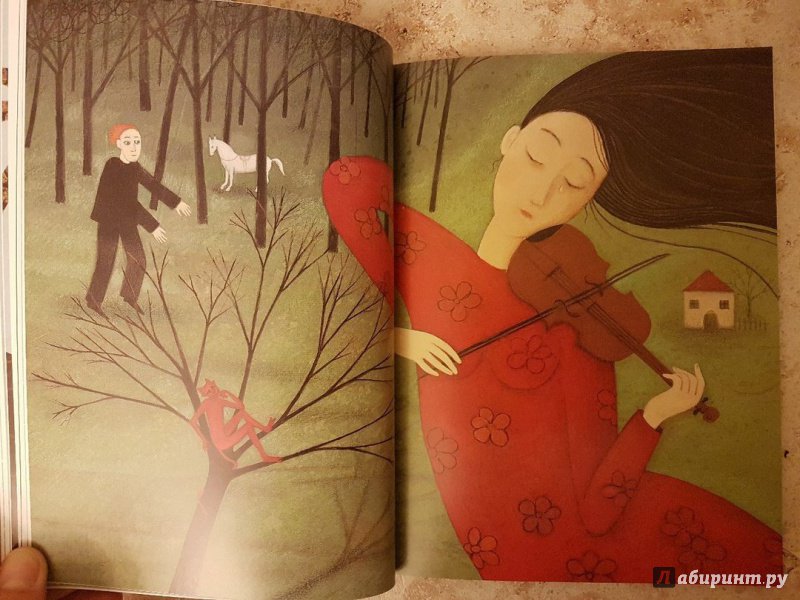 Иллюстрация 16 из 32 для Музыкальные сказки | Лабиринт - книги. Источник: Кабацкая  Алина