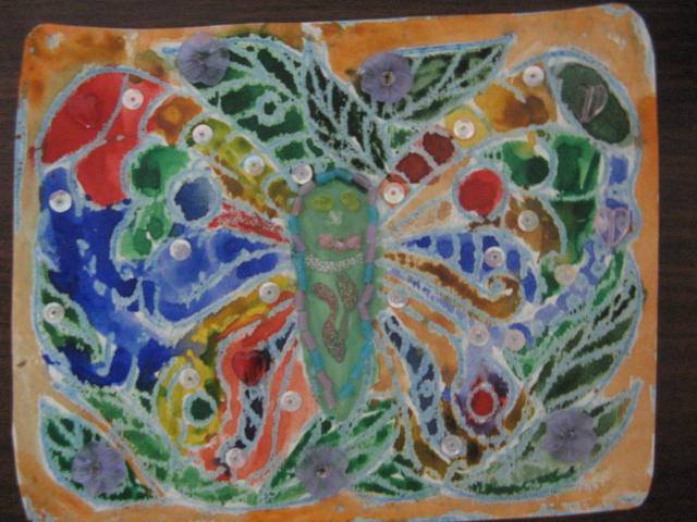 Иллюстрация 1 из 4 для Трафареты рельефные. Бабочки | Лабиринт - игрушки. Источник: libe