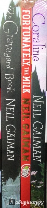 Иллюстрация 8 из 55 для Neil Gaiman & Chris Riddell 3-book Box Set - Neil Gaiman | Лабиринт - книги. Источник: Tatiana Sheehan