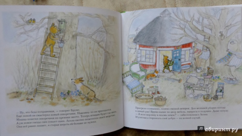 Иллюстрация 7 из 51 для Весна мишки Бруно - Гунилла Ингвес | Лабиринт - книги. Источник: Матти Суоми