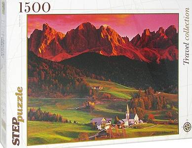 Иллюстрация 2 из 2 для Step Puzzle-1500 83029 Вечер в горах (83029) | Лабиринт - игрушки. Источник: акка