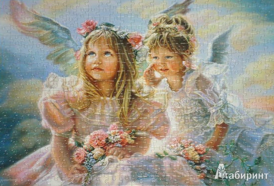 Иллюстрация 3 из 21 для Puzzle-500 "Ангелы" (B-51762) | Лабиринт - игрушки. Источник: ЛиС-а