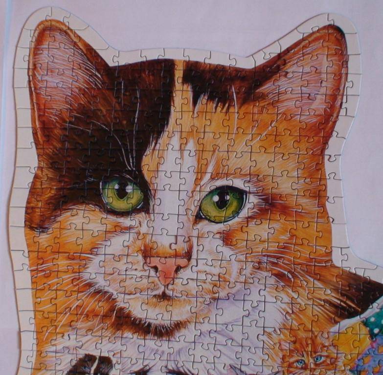 Иллюстрация 30 из 32 для Контур-пазл "Кошка" (83502) | Лабиринт - игрушки. Источник: Позднякова  Оксана Владимировна