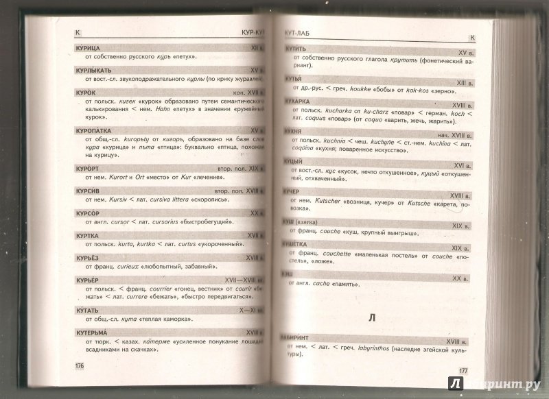 Иллюстрация 22 из 28 для Этимологический словарь современного русского языка | Лабиринт - книги. Источник: Alex