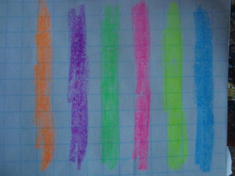 Иллюстрация 6 из 13 для Карандаши масляные флуоресцентные. 6 цветов (15С 1054-08) | Лабиринт - канцтовы. Источник: Счастливая мама