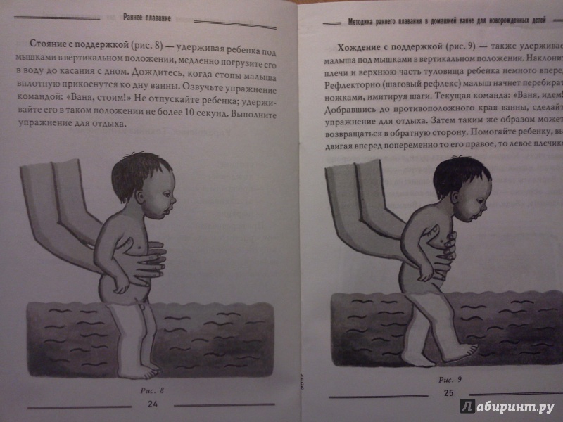 Иллюстрация 12 из 16 для Раннее плавание. Руководство для родителей по обучению малыша. От 2 недель до 18 месяцев - Анна Федулова | Лабиринт - книги. Источник: RoMamka
