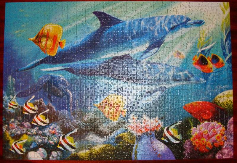 Иллюстрация 17 из 18 для Puzzle-1500. Подводный мир (С-150540) | Лабиринт - игрушки. Источник: Psych0Lira