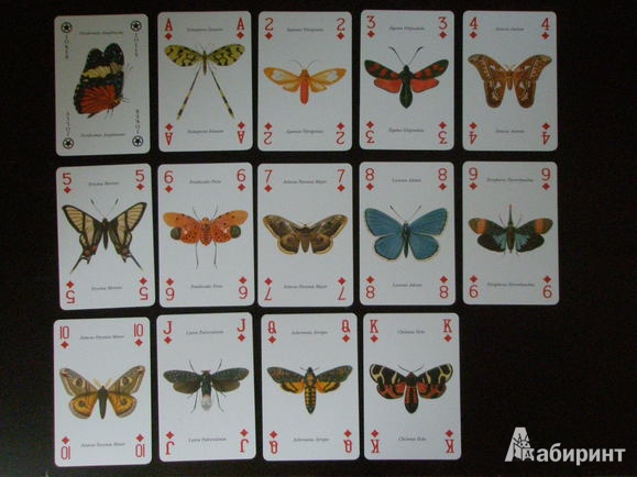 Иллюстрация 11 из 13 для Игральные карты "Бабочки" | Лабиринт - книги. Источник: Дмитриева  Светлана