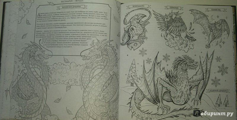 Иллюстрация 20 из 49 для Фантастические существа. Книга-раскраска | Лабиринт - книги. Источник: Маркона