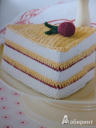 Иллюстрация 12 из 17 для Вязаные торты и пирожные - Шмидт, Райт | Лабиринт - книги. Источник: Изумрудинка