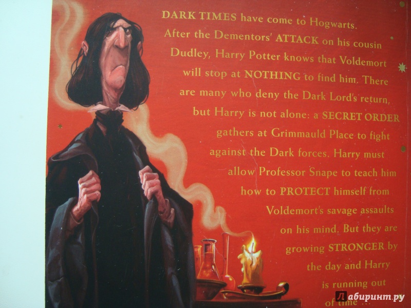 Иллюстрация 23 из 35 для Harry Potter and the Order of the Phoenix - Joanne Rowling | Лабиринт - книги. Источник: Зиганшина  Екатерина Зинуровна