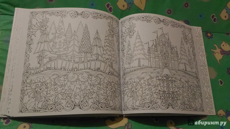 Иллюстрация 178 из 199 для Зачарованный лес. Книга для творчества и вдохновения - Джоанна Бэсфорд | Лабиринт - книги. Источник: Dary