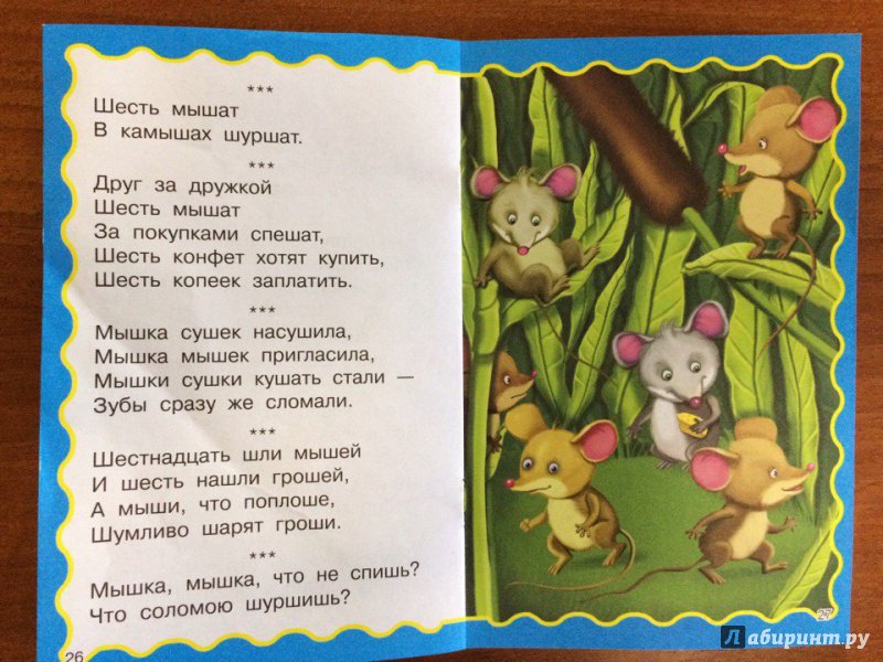 Шесть мышей. Книжка скороговорки. Стих про мышку для детей. Скороговорки: стихи. Скороговорки для книжки малышки.