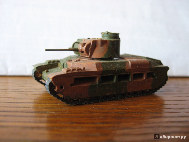 Иллюстрация 6 из 7 для Британский средний танк "Матильда II" (6171) | Лабиринт - игрушки. Источник: Лабиринт