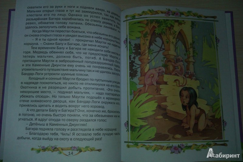 Иллюстрация 6 из 15 для Рассказы о Маугли - Редьярд Киплинг | Лабиринт - книги. Источник: galchonok755