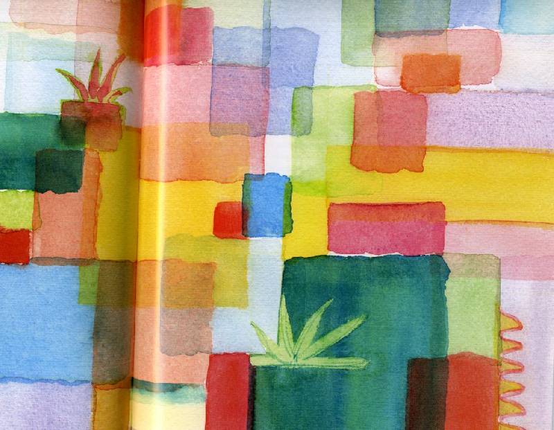Иллюстрация 2 из 18 для Рисуем акварелью: Свободное творчество и абстрактное искусство - Дорис Яусли | Лабиринт - книги. Источник: ТТ