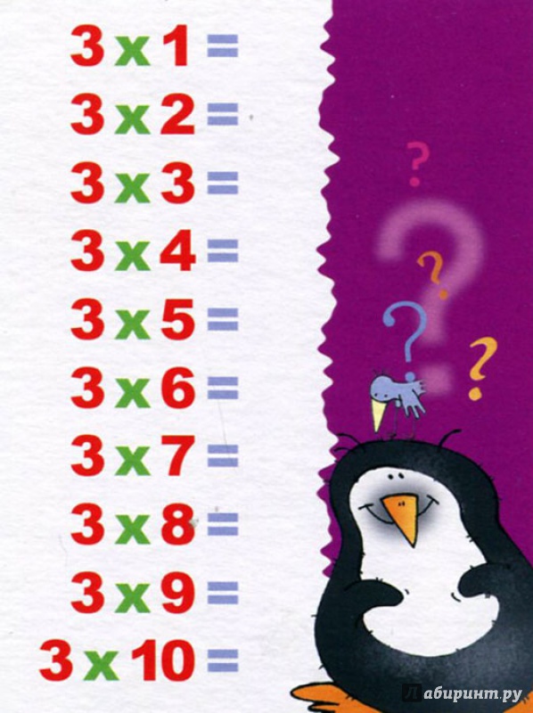 Иллюстрация 10 из 12 для Обыкновенная таблица умножения. Комплект карточек для школьников | Лабиринт - книги. Источник: Tanja79