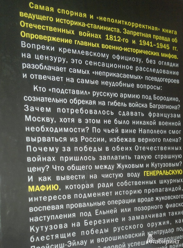 Иллюстрация 3 из 6 для Генеральская мафия - от Кутузова до Жукова - Юрий Мухин | Лабиринт - книги. Источник: Леонид Сергеев