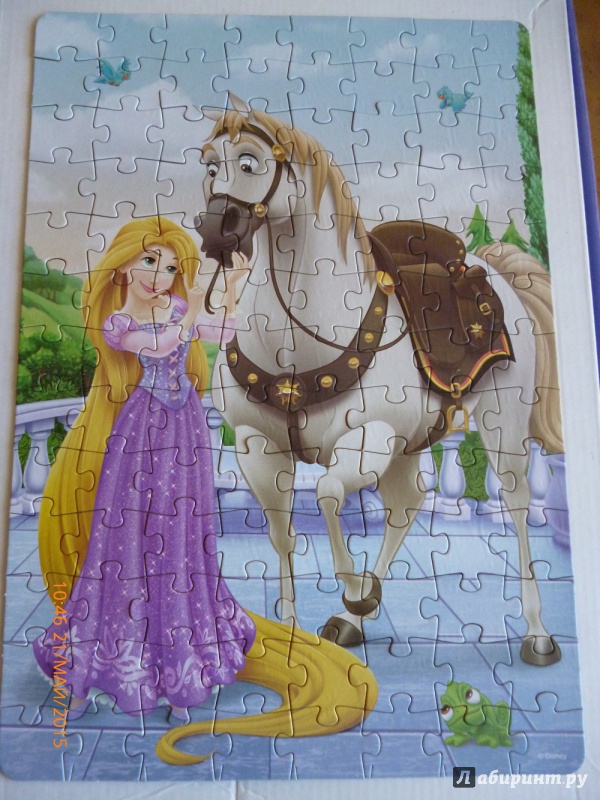 Иллюстрация 3 из 7 для Step Puzzle-104 "Disney. Рапунцель" (82131) | Лабиринт - игрушки. Источник: Addim