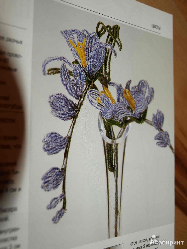 Иллюстрация 5 из 7 для Роскошные цветы из бисера. Ускоренный курс - Донателла Чиотти | Лабиринт - книги. Источник: Гусева  Анна Сергеевна