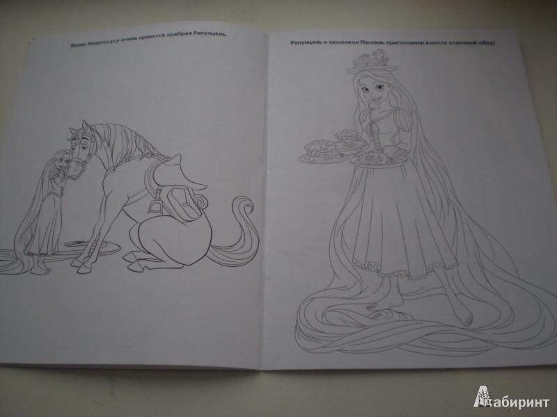 Иллюстрация 2 из 10 для Волшебная раскраска. Принцессы (№13119) | Лабиринт - книги. Источник: Sanananda