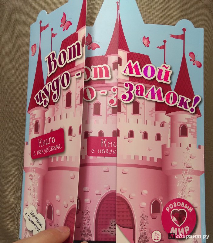 Иллюстрация 11 из 15 для Розовый мир. Вот мой чудо-замок! | Лабиринт - книги. Источник: Савчук Ирина