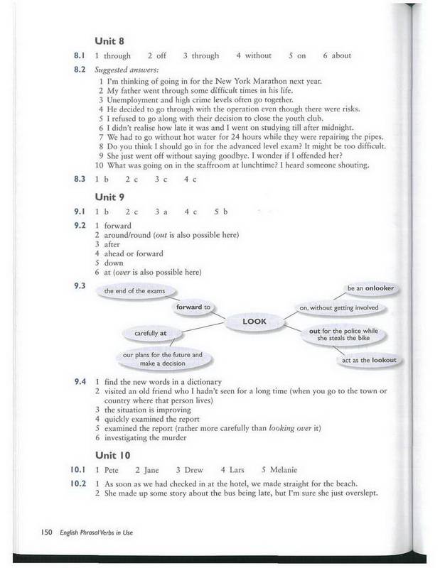 Иллюстрация 12 из 18 для English Phrasal Verbs in Use - McCarthy, O`Dell | Лабиринт - книги. Источник: Риззи