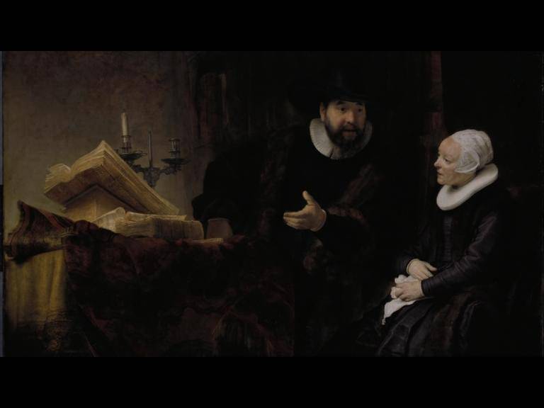 Иллюстрация 3 из 7 для Рембрандт: Я обвиняю (DVD) - Питер Гринуэй | Лабиринт - . Источник: tat_skr